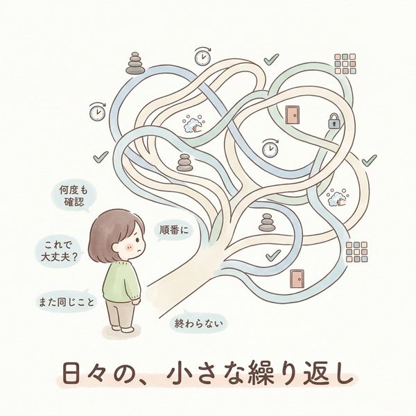 強迫症についてのアイキャッチ画像