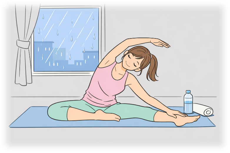 雨の日のセルフケアのアイキャッチ画像