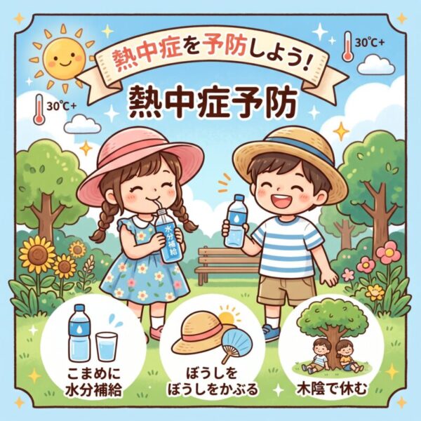 今からはじめる熱中症予防のアイキャッチ画像