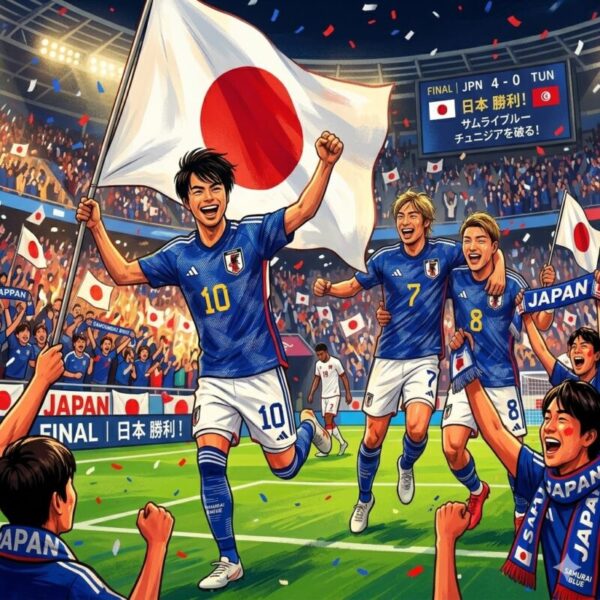 チュニジア戦勝利！のアイキャッチ画像